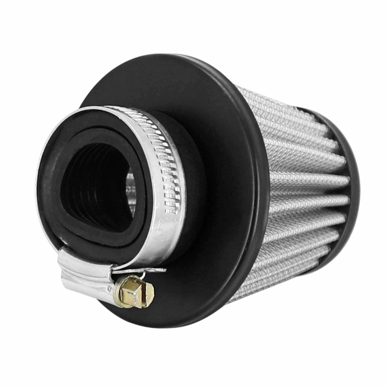 Filtre à air Replay KN middle FD noir-argent fixation droite diam 35-28 - vue 2