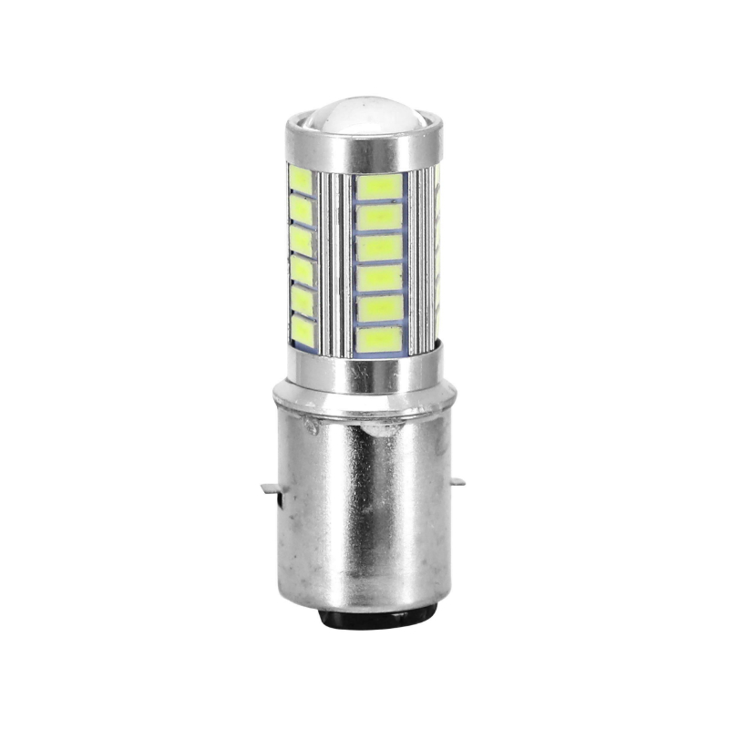 Ampoule LED 12V 12W culot BA20D blanc brillant 5000-6000K SMD REPLAY - vue 2
