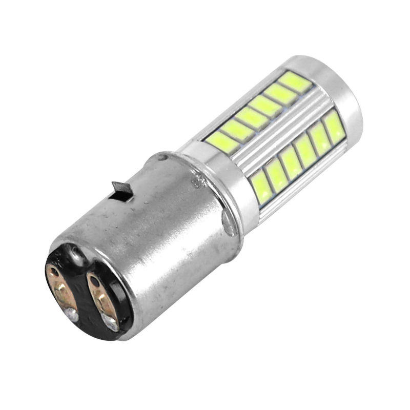 Ampoule LED 12V 12W culot BA20D blanc brillant 5000-6000K SMD REPLAY - vue 3