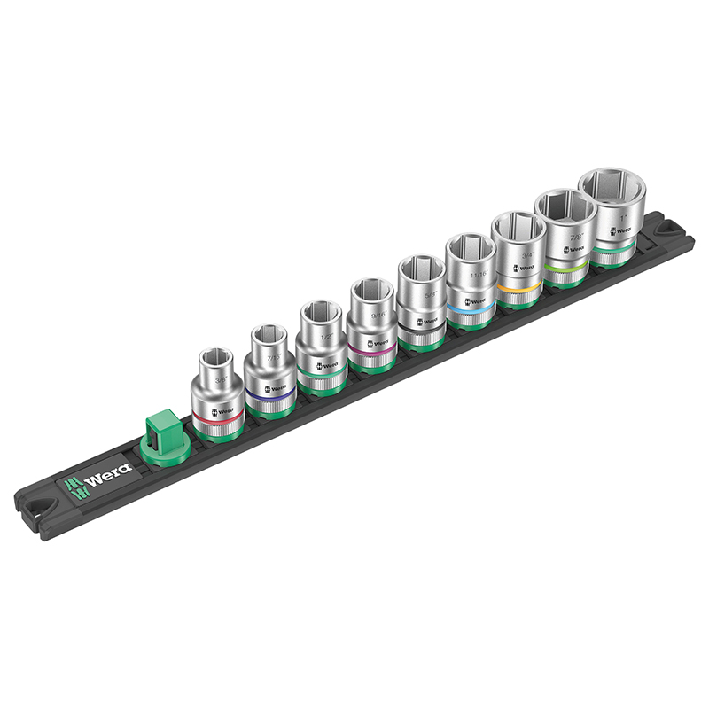 Douille Wera 8790 HMC Zyklop 1/2 pouces set 9 pièces