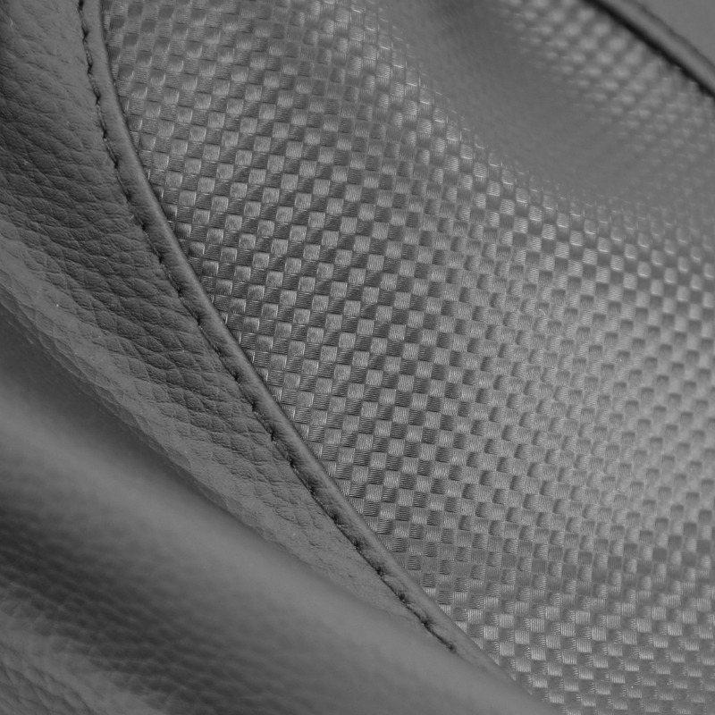 Couvre-housse de selle Piaggio Zip 50 2000 2T-4T noir carbone - vue 2