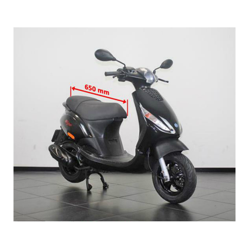 Couvre-housse de selle Piaggio Zip 50 2000 2T-4T noir carbone - vue 4