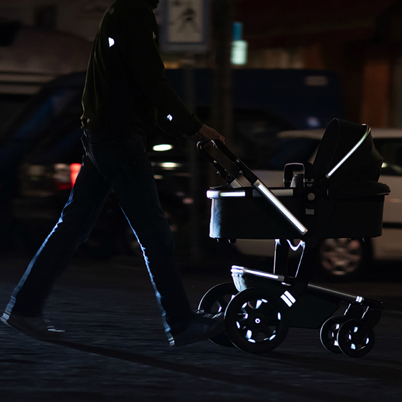 Autocollant réfléchissant pour cadre bandes universelles blanc Reflective Berlin - vue 8