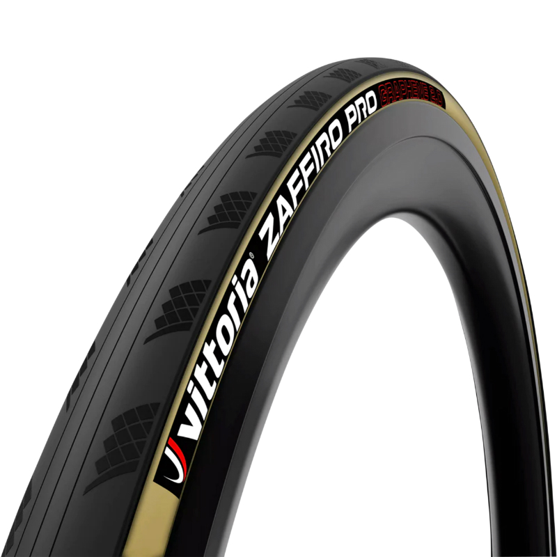 Pneu route 700 x 28 Vittoria zaffiro pro gen 5 noir-beige graphene 2.0 TS (28-622)