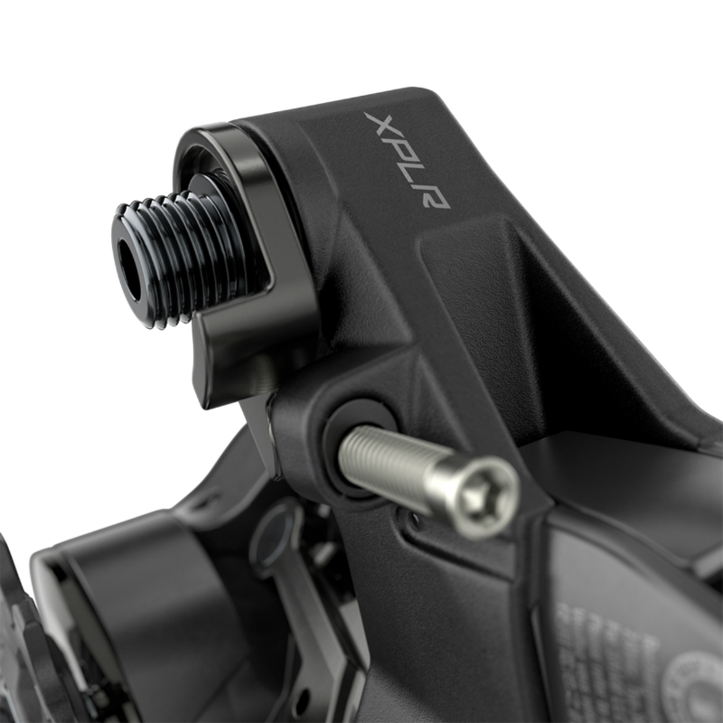 Dérailleur arrière route gravel SRAM Apex AXS XPLR D1 12V chape moyenne noir mono plateau max 44 DTS - vue 3