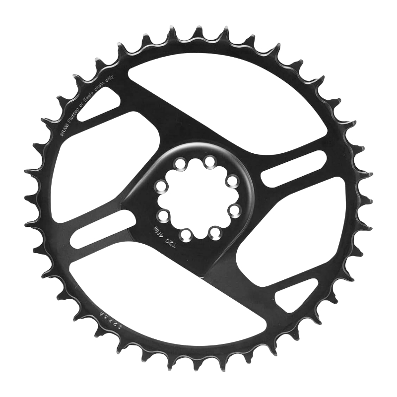 Plateau route gravel 4BRA pour SRAM Apex XPLR DM 40 DTS acier noir 12V - vue 2
