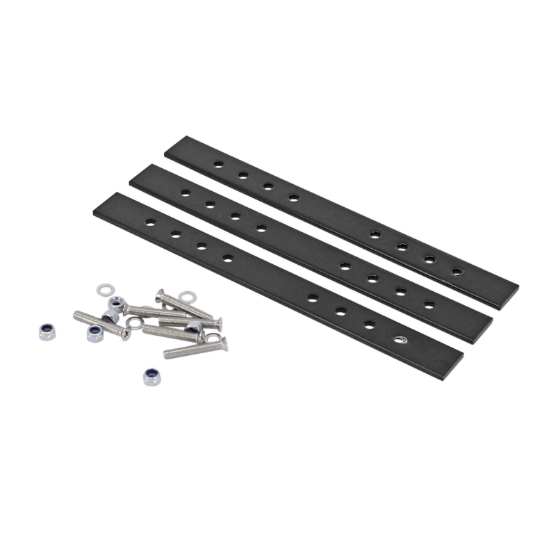 Platine pour porte-bagages vélo avant-arrière aluminium noir 40 x 40 cm NEWTON - vue 2