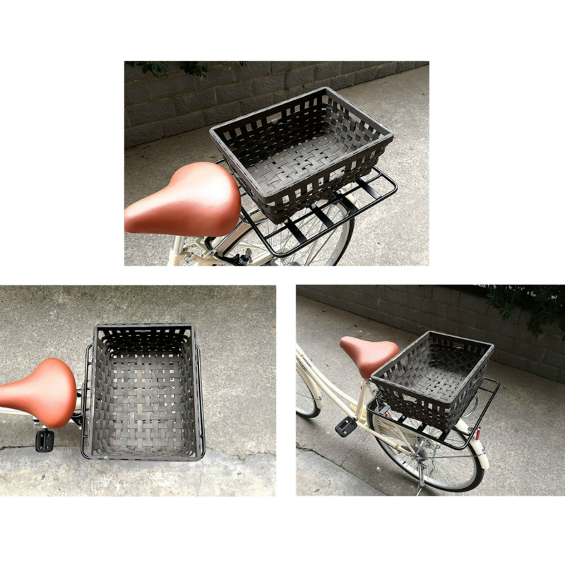 Platine pour porte-bagages vélo avant-arrière aluminium noir 40 x 40 cm NEWTON - vue 5