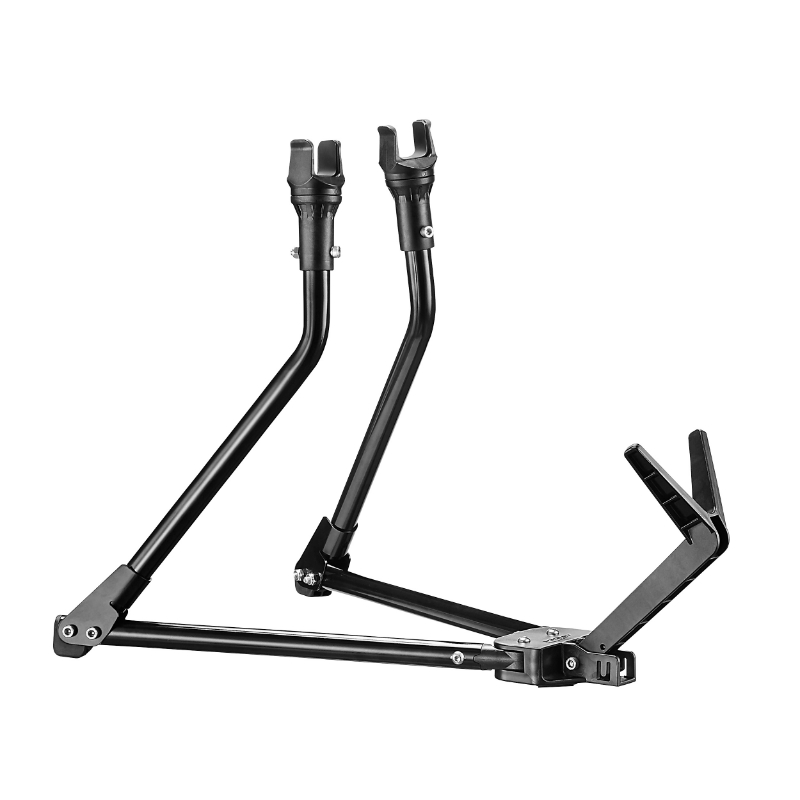 Support porte-vélo Ibera easy fixation cadre arrière 20"-27.5"-29"-700C noir pliable et réglable - vue 2