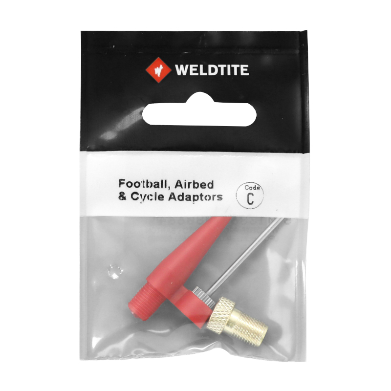 Kit gonflage ballon - matelas avec adaptateur vélo Weldtite (3 pièces) - vue 2