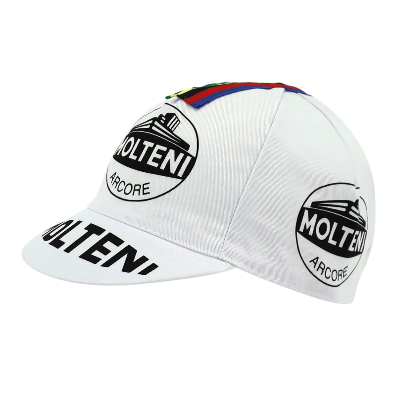 Casquette vintage Molteni champion du monde blanc GIST