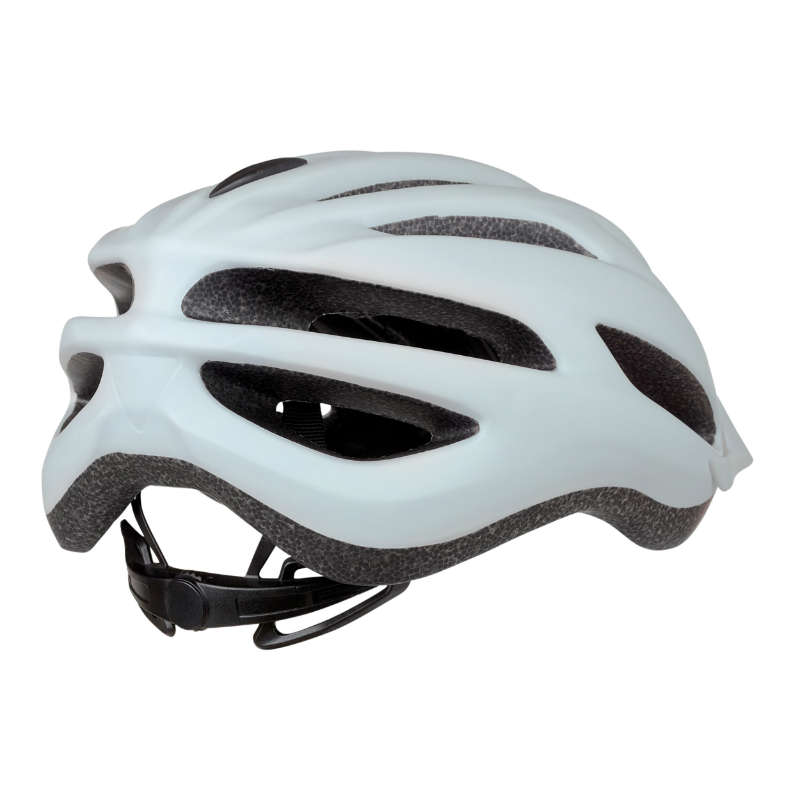 Casque vélo urbain Polisport Sport Flow In-Mold blanc mat avec visière taille 58-62 - vue 4