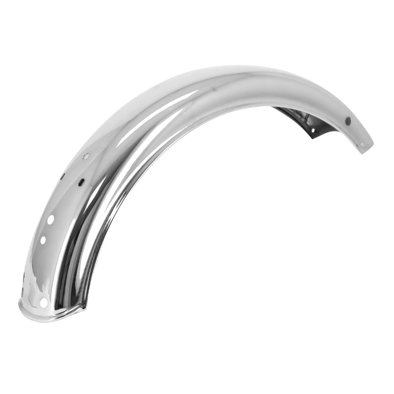 Garde-boue arrière adaptable Peugeot 103 type HP-HPL chromé largeur 110 mm - vue 2