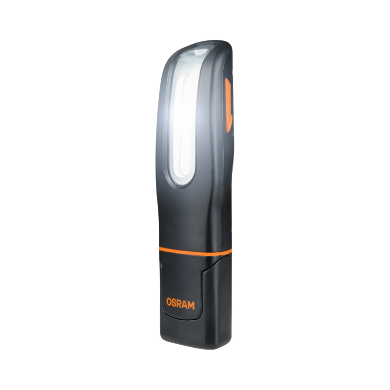 Lampe-torche-baladeuse atelier a leds Osram ledinspect mini 250 avec batterie lithium (70 a 250 LM) 6000K (rechargeable usb + alimentation) - vue 2