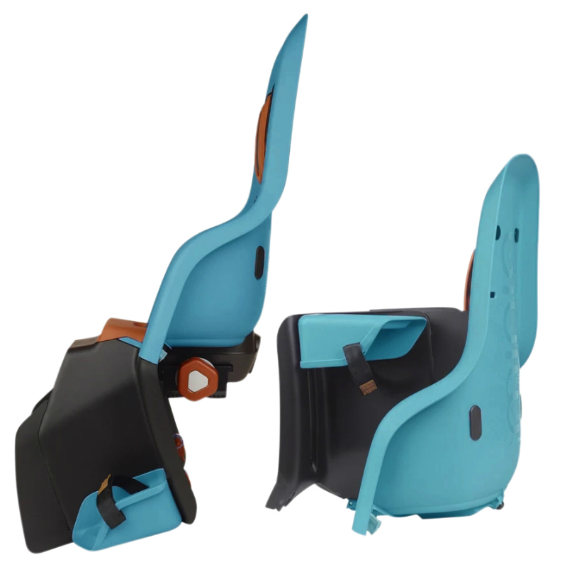 Porte bebe-siege enfant arriere Polisport a fixer sur cadre minia bleu neptune (9 a 22KGS) homologue en 14344 (boite carton individuelle) - vue 2