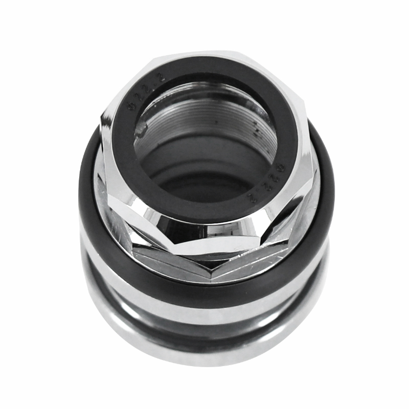 Jeu de direction fileté 1" P2R acier cage à billes (pivot fourche 22,2 intérieur-25,4 extérieur-cone 27,0) argent - vue 2