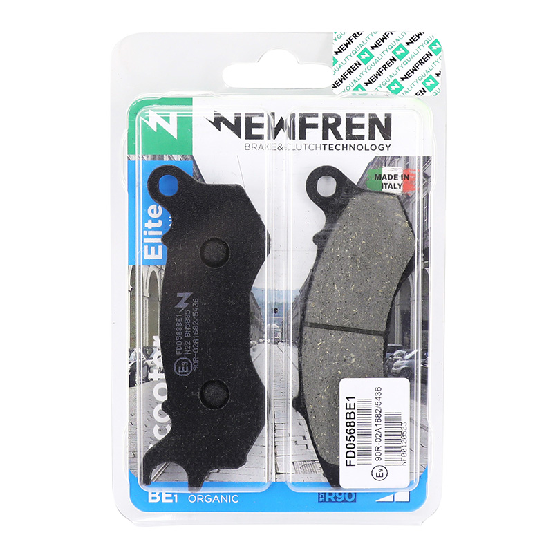 Plaquette de frein Newfren pour Silence S01, S02, S02 LS avant FD0568BE organique - vue 3
