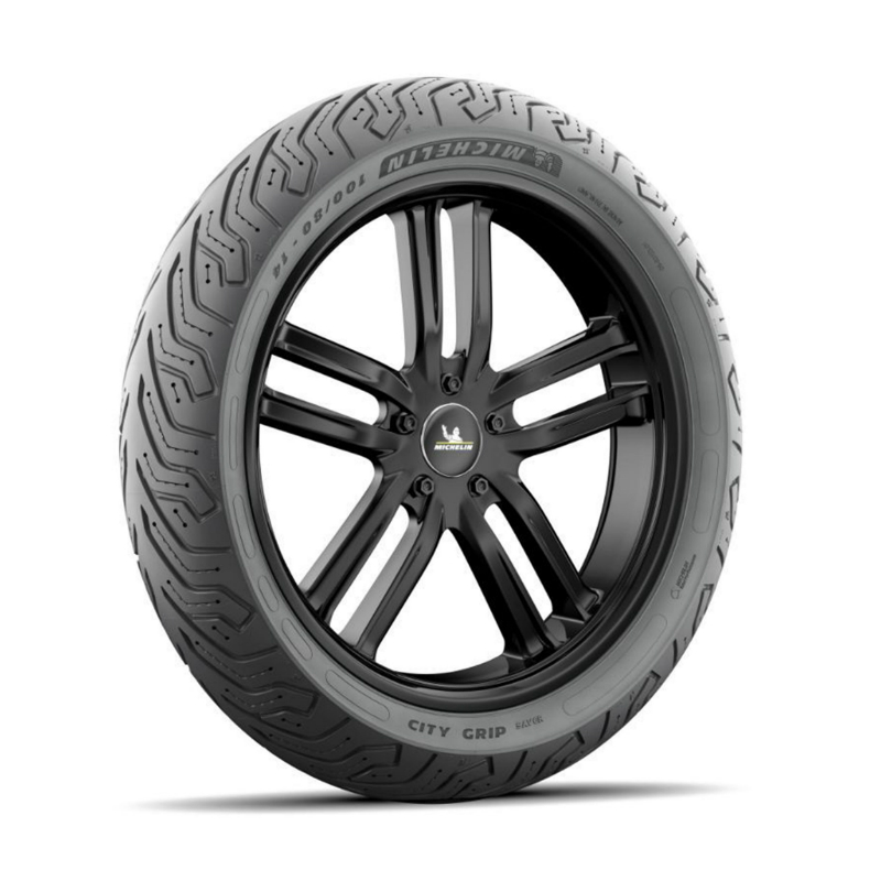 Pneu scooter 12'' 120-70-12 Michelin City Grip Saver avant TL 58S renforcé (593317) - vue 5