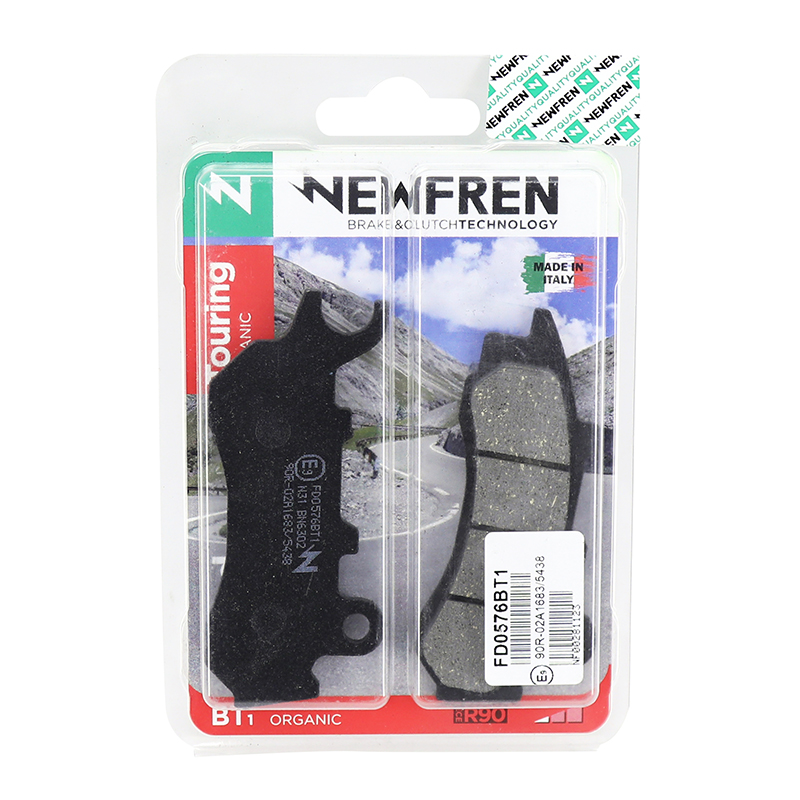 Plaquette de frein Newfren Honda 125 CB F 2017-2022 avant FD0576BT touring organique - vue 3