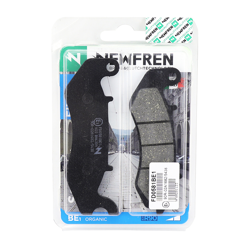 Plaquette de frein avant Newfren organique pour Benelli 125 BN 2018-2021 et Keeway 125 FD0581BE - vue 3