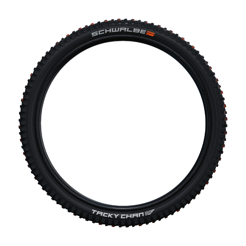Pneu VTT Schwalbe Tacky Chan Addix Super Gravity Soft 27.5 x 2.40 tubeless ready TS noir - vue 3