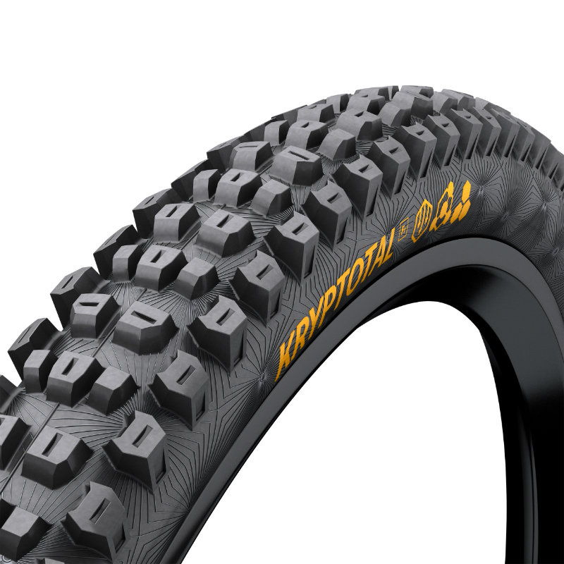 Pneu VTT Continental Kryptotal Downhill Soft 27.5 x 2.40 Arrière Tubeless Ready TS Noir - vue 2