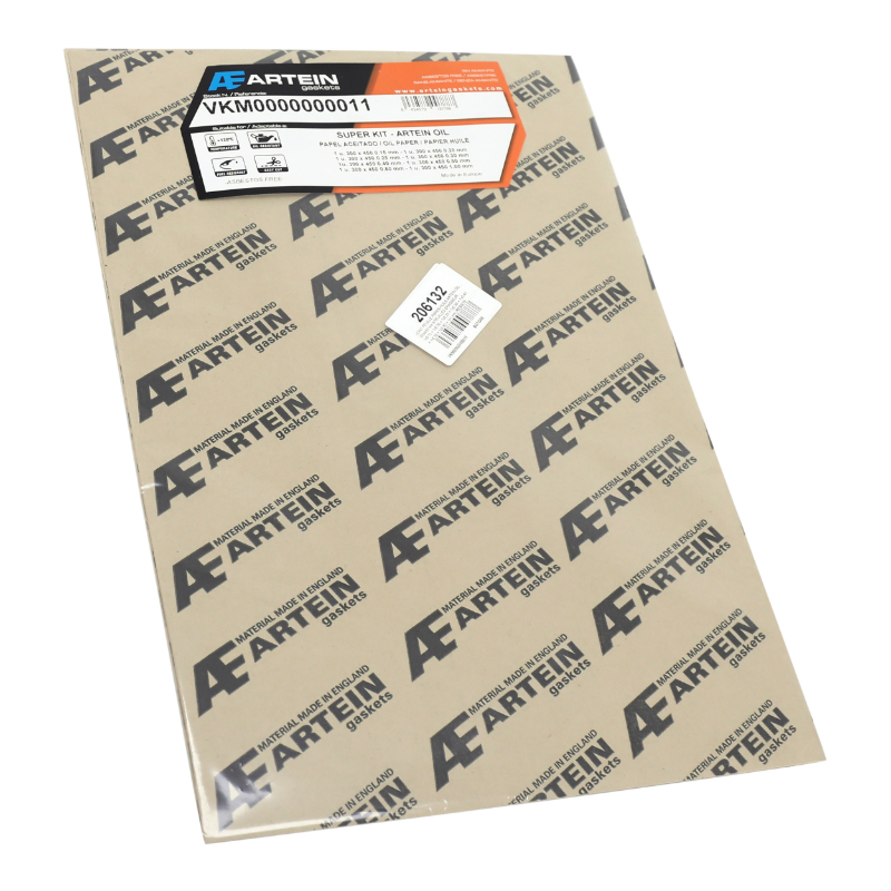 Joint feuille papier huile Artein 350x450 mm - 8 feuilles épaisseurs assorties (0,15 à 1 mm) - vue 3