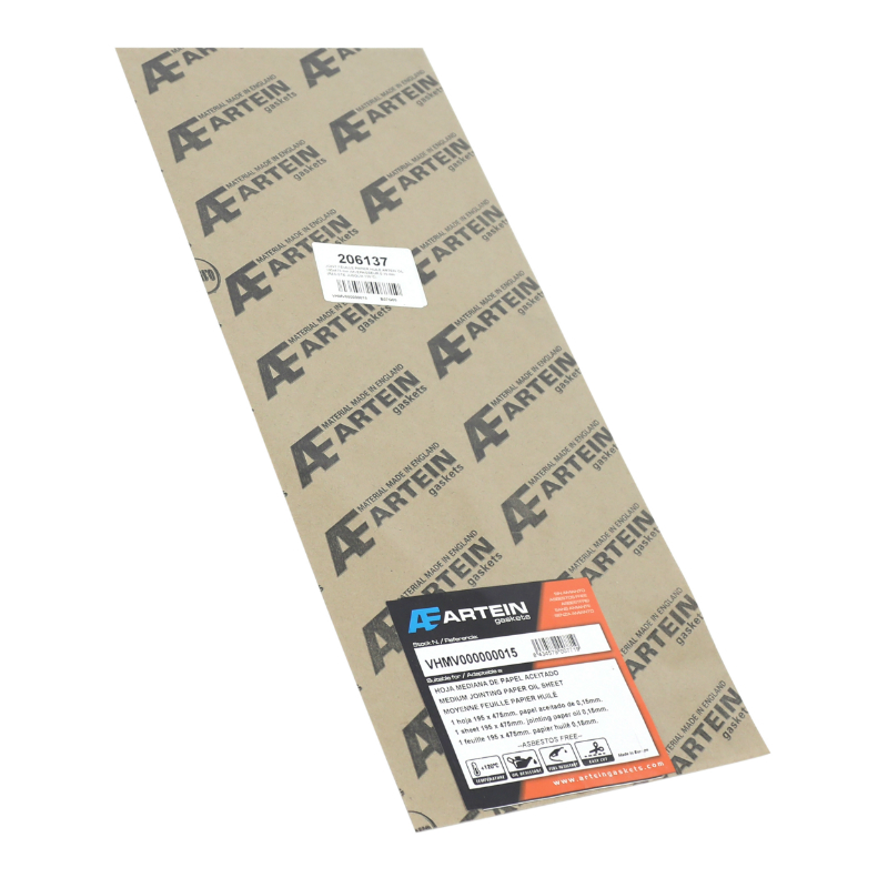 Joint feuille papier huile Artein 195x475 mm épaisseur 0,15 mm - vue 3