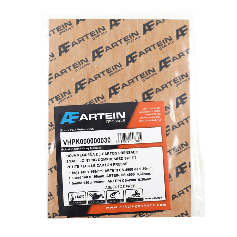Joint feuille carton pressé Artein CS-4900 140X195 mm épaisseur 0,30 mm - vue 3