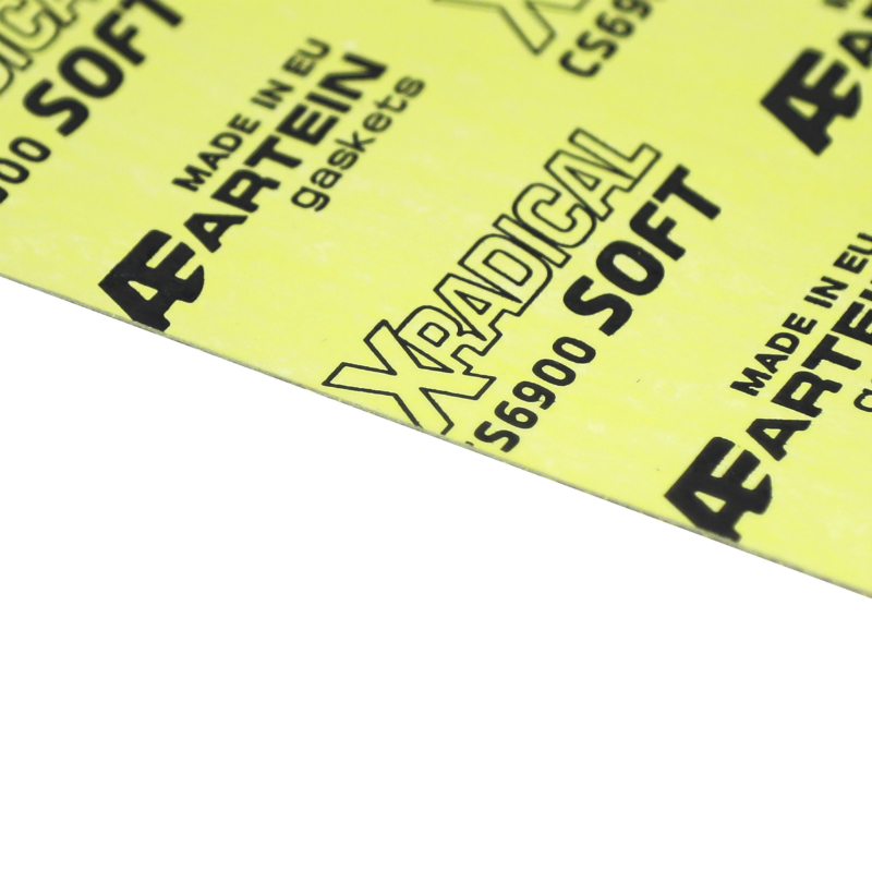 Joint feuille carton presse Artein CS-6900 soft 140X195 MM (s) epaisseur 0,50 MM (montage a sec, plus compressible) (resiste jusqu'a 350°c) -pro series - vue 2