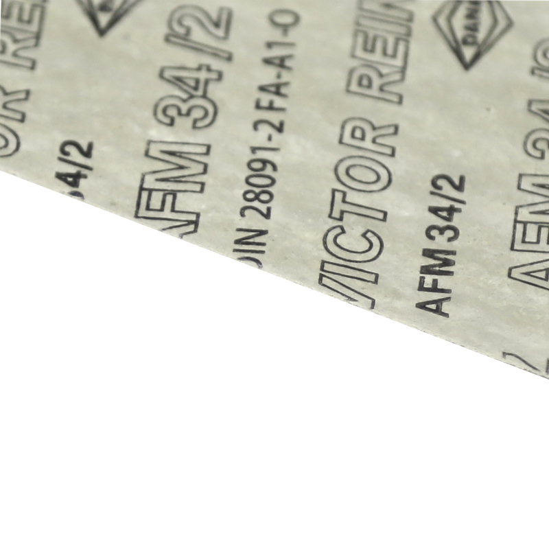 Joint feuille carton pressé Artein AFM-34 Victor Reinz 140x195 mm épaisseur 0,25 mm - vue 2
