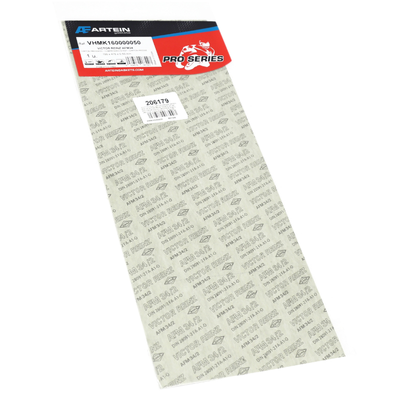 Joint feuille carton pressé Artein AFM-34 Victor Reinz 195x475 mm épaisseur 0,50 mm - vue 3