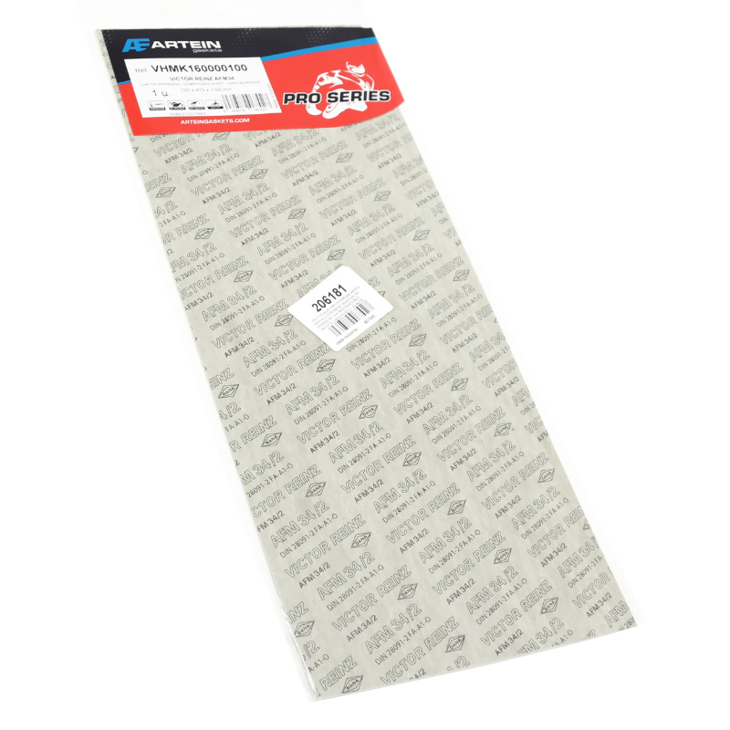 Joint feuille carton pressé Artein AFM-34 195x475 mm épaisseur 1 mm - vue 3