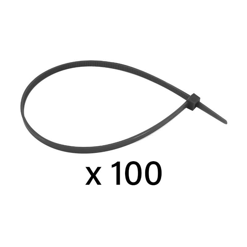 Collier de serrage nylon Rilsan Artein 3,5X200 mm noir (lot de 100) - vue 2