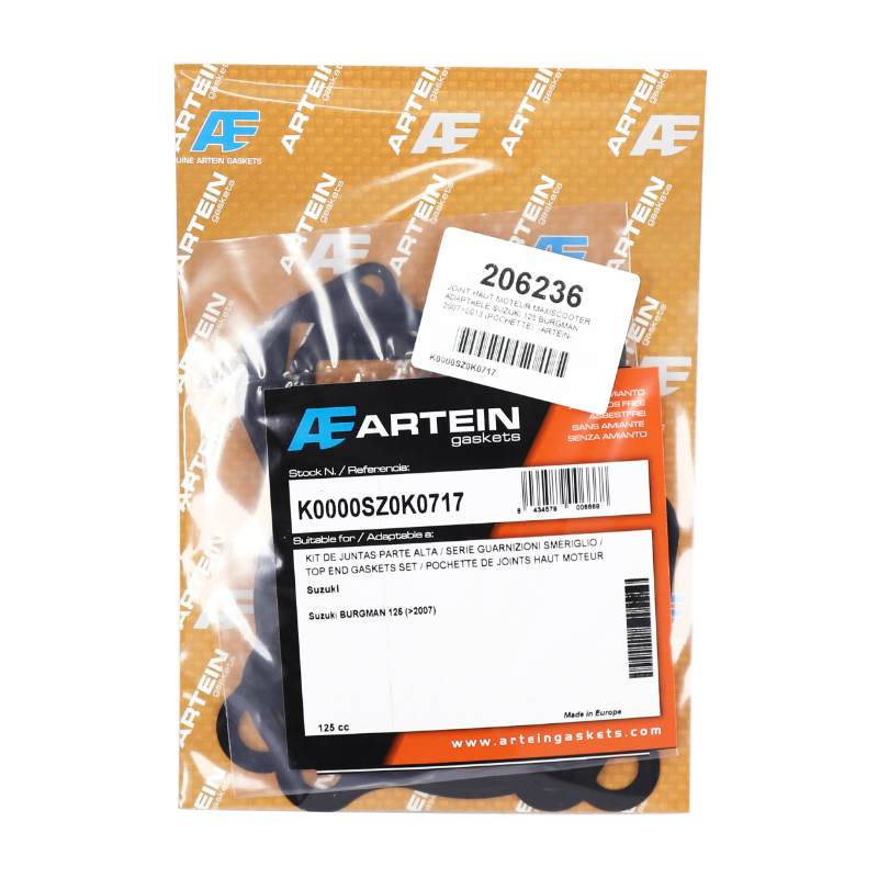 Joint haut moteur maxiscooter Suzuki 125 Burgman 2007-2013 Artein - vue 2