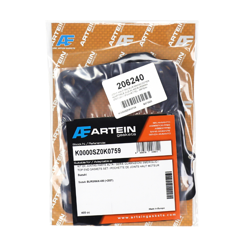 Joint haut moteur Suzuki 400 Burgman 2007-2017 Artein - vue 2