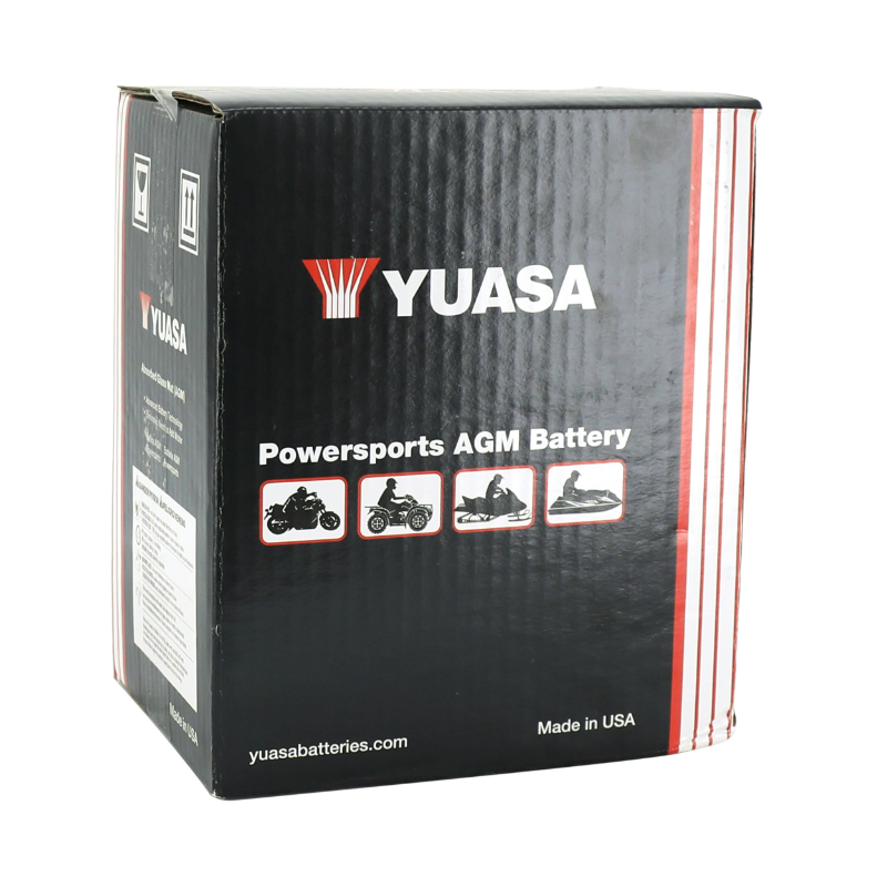 Batterie 12V 18 ah ytx20hl-bs-pw Yuasa MF sans entretien haute performance avec pack acide (lg175xl87xh155mm) - vue 3