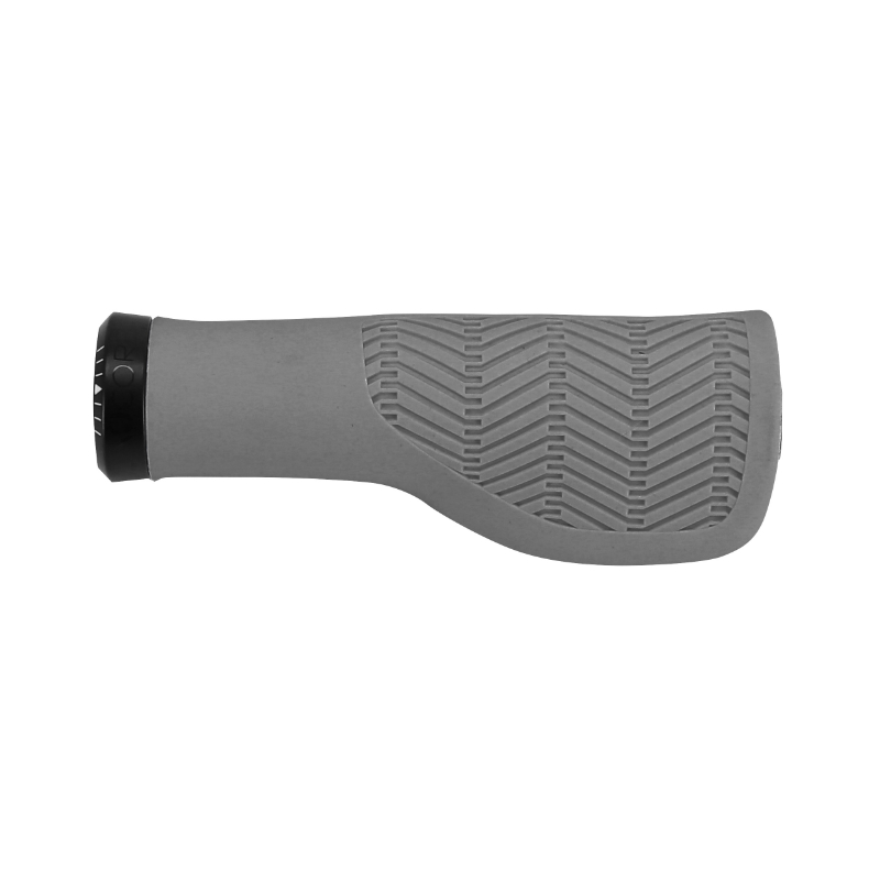 Poignées City Herrmans Nucore Town ergonomiques avec lock-on gris 130 mm diamètre 22 mm (paire) - vue 2