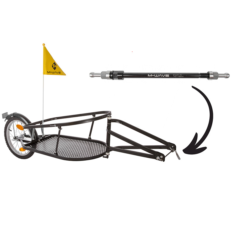 Adaptateur remorque pour vélo axe traversant ref 222577 - vue 2