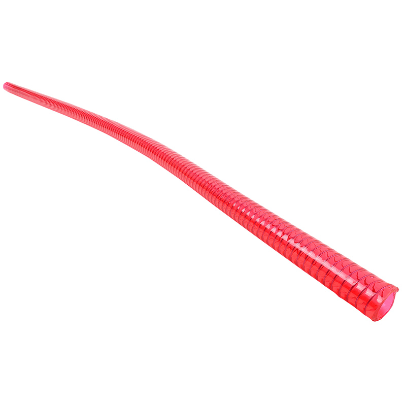 Durite de refroidissement eau diam 19x26 mm P2R adaptable Minarelli 50 AM6 - Derbi 50 Senda - Peugeot 50 Speedfight renforcée rouge (1m) - vue 2