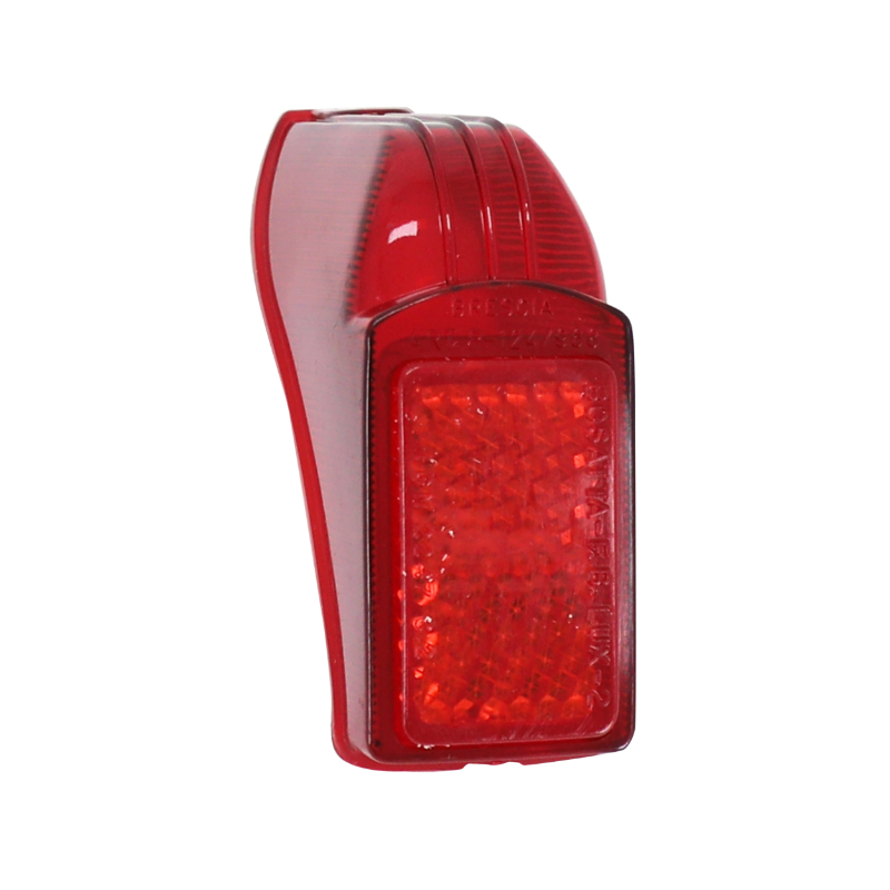 Cabochon feu arrière cyclomoteur adaptable Solex 3800, 2200, 1700 rouge Sélection P2R