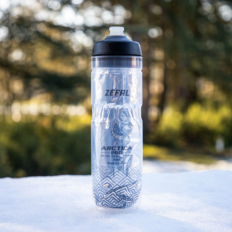 Bidon isotherme Zefal Arctica Pro 750 ml noir-argent - vue 3