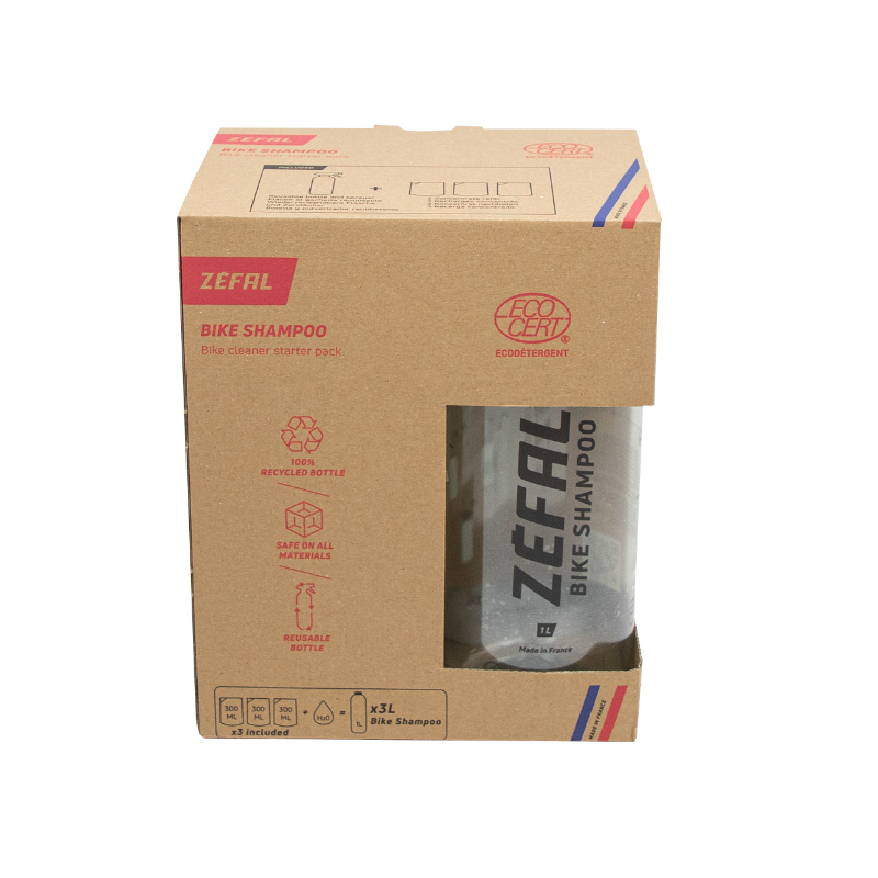 Nettoyant vélo Zéfal Bike Shampoo - Kit avec vaporisateur 1L et 3 recharges 300ml - vue 2