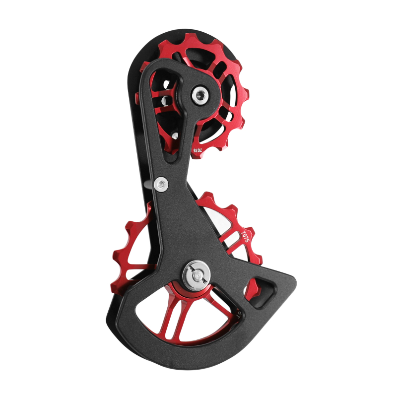 Chape de dérailleur arrière oversize Microshift compatible Shimano Ultegra 11V RD8050-RD8000 avec galets 12 et 16 DTS - vue 2