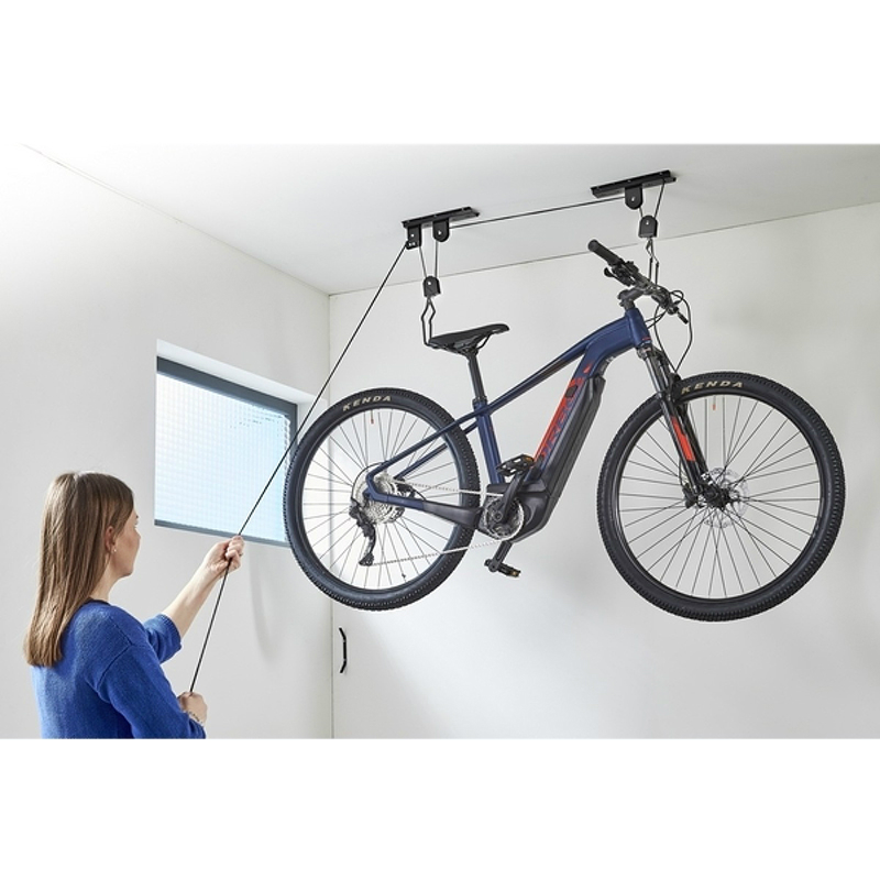 Présentoir lève-vélo d'atelier manuel MOTTEZ charge max 30 kg - vue 3