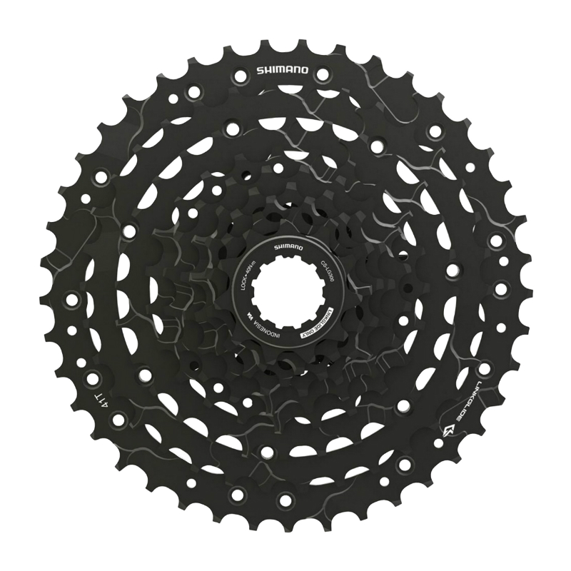 Cassette 9V Shimano Cues U4000 CS-LG300 Linkglide 11-36