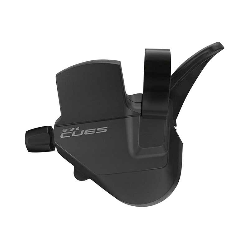 Manette VTT Shimano Cues U4000 Rapidfire Plus gauche 2V 2x9V avec indicateur de vitesse - vue 2
