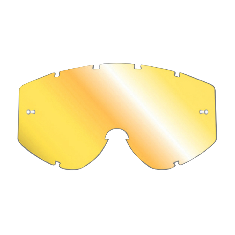 Écran masque-lunettes cross Progrip 3309 Rapid multicouche or anti-buée anti-rayures anti-UV