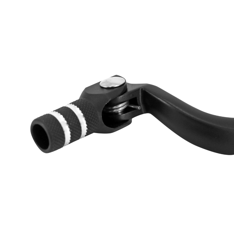 Sélecteur de vitesse adaptable BUZZETTI KTM 125 EXC 2001+ 250 EXC 2001-2004 2T aluminium noir pliable - vue 3