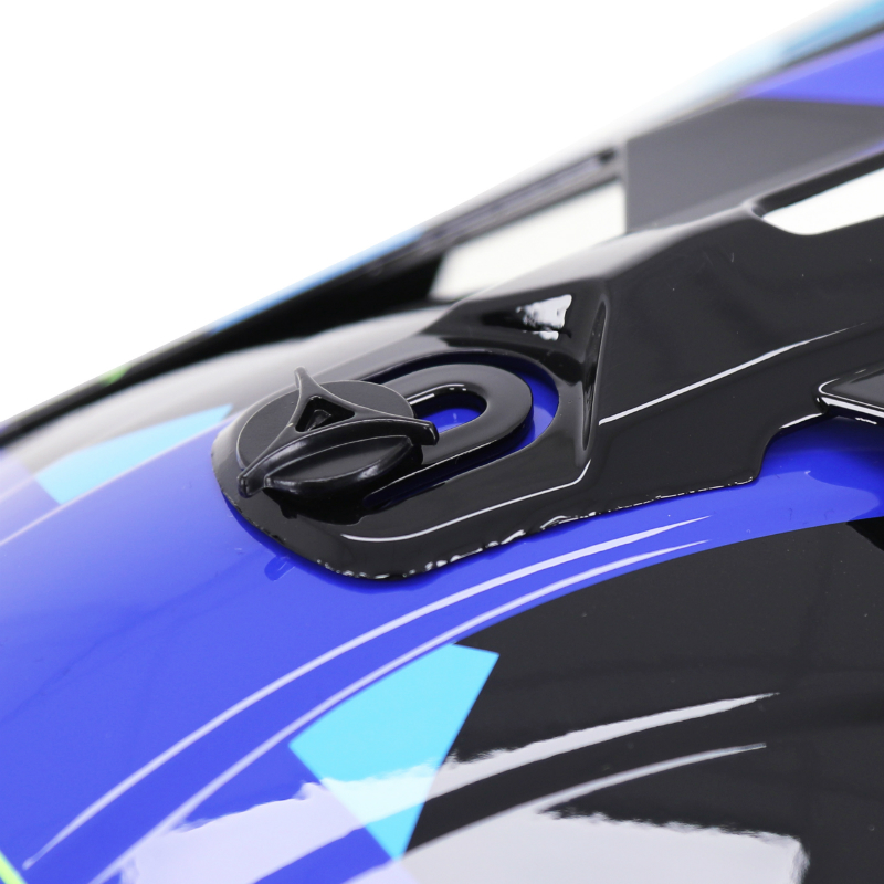 Casque cross adulte Progrip 3080 spirits bleu-noir l (ece 22.06) - vue 6